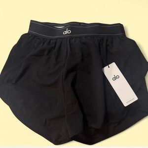 ALO Yoga Women's Athletic Black Shorts